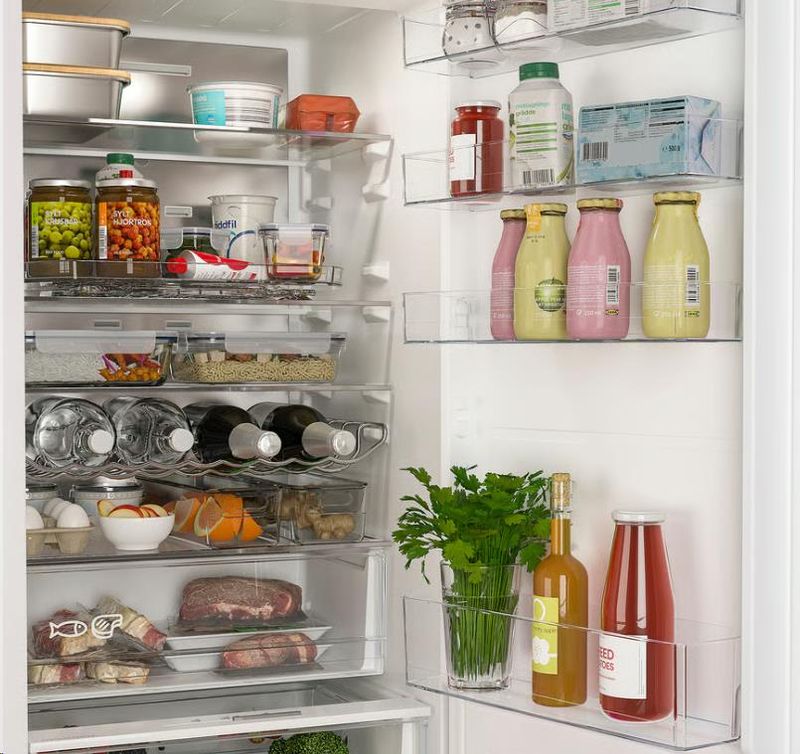 SKOGSNÄS Kjøl/fryseskap, IKEA 700 integrert,