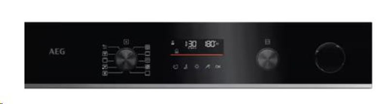 AEG TR6PB52XSB 6000 SenseCook m/SteamCrisp Varmluftsovn/Damp