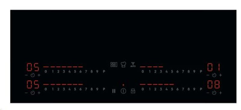 Electrolux Platetopp HHX860MFK 78cm